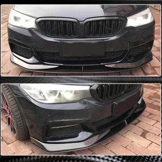 Накладки на передний бампер Flap V3 для M-Sport 2017-2020 Карбон BMW 5 серия G30/G31 2017–2023 гг. фото 3