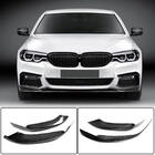 BMW 5 серия G30/G31 2017–2023 гг. Флапсы на передний бампер Carbon V4 (для M-Sport 2017-2020) фото 1