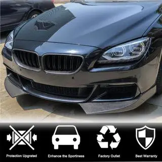 Передняя накладка на бампер Flap V1 (для M-Sport, Карбон) фото 2
