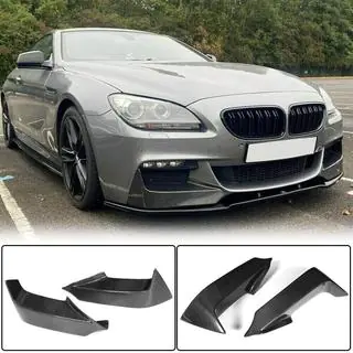 Передний бампер лип Flap V2 (для M-Sport, Карбон) фото 1