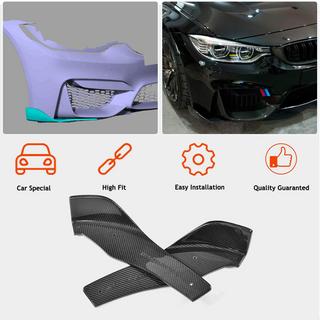 Передняя губа бампера Flap V2 (для F80, Карбон) BMW 3 серия F30/F31 2012-2019 гг. фото 2