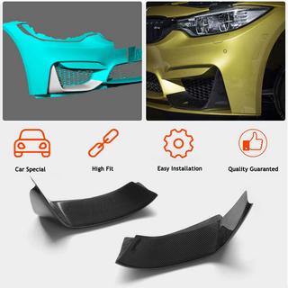 Передний бампер лип Flap V4 (для F80, Карбон) BMW 3 серия F30/F31 2012-2019 гг. фото 2