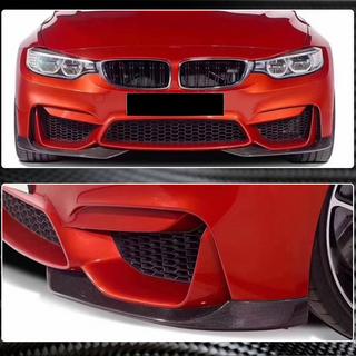 Передний бампер лип Flap V2 (для F82/F83, Карбон) BMW 4 серия F32/F33/F36 2012-2020 гг. фото 3