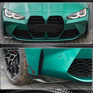 Накладки Flap на передний бампер (для G82/G83, Карбон) BMW 4 серия G22/23/26 2020- гг. фото 2