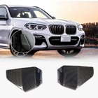 BMW X3 G01 2018- гг. Флапсы на передний бампер (для оригинального M-Sport 2018-2021, Карбон) фото 1