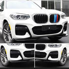 BMW X3 G01 2018- гг. Накладки на передний бампер Flap ABS V2 (для оригинального M-Sport 2018-2021) фото 2