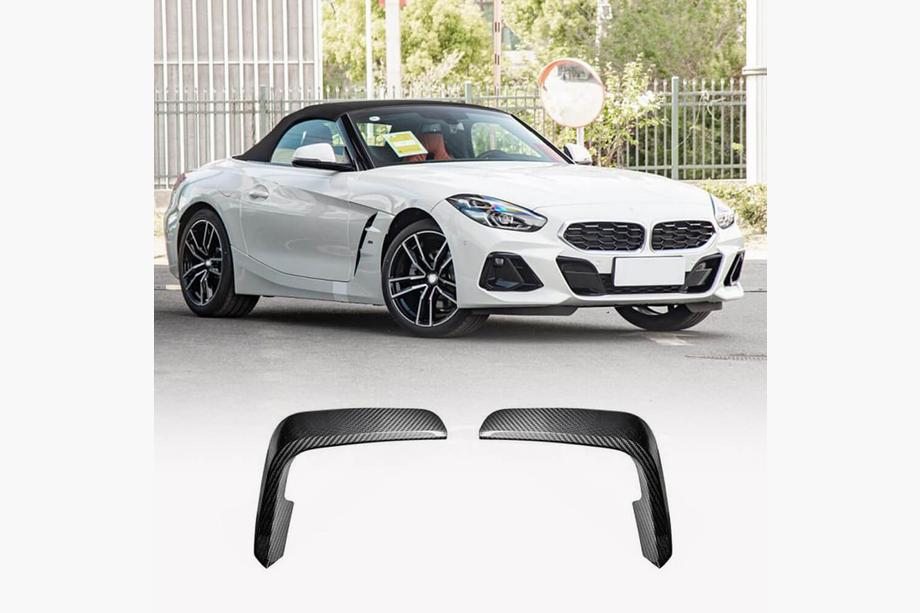 BMW Z4 (G29) 2018- гг. Накладки Flap на передний бампер (для M-Sport, Карбон) Image