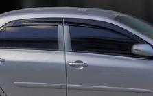 Toyota Corolla 2007-2013 гг. Ветровики на окна (4 шт., Sunplex Sport) фото 4