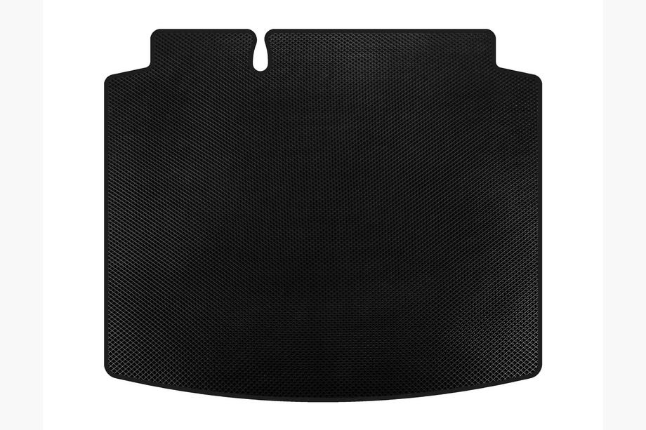 Seat Leon 2005-2012 гг. Коврик в багажник (HB, 5-дверный, Черный) Image