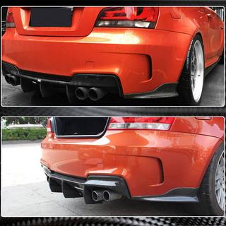 Накладки Flap на задний бампер (для E82 1M, Карбон) BMW 1 серия E81/E82/E87/E88 2004-2011 гг. фото 3