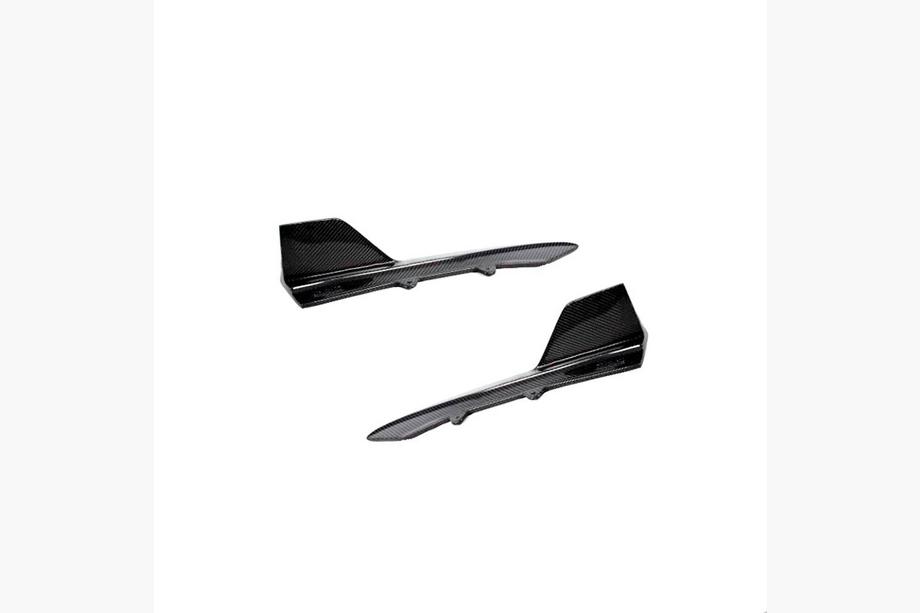 BMW 3 серия F30/F31 2012-2019 гг. Накладка на задний бампер Flap (для F30 M-Sport, Карбон) Фото 4