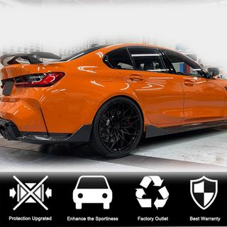 Накладка на задний бампер Flap V2 (для G80, Карбон) BMW 3 серия G20/G21 2018- гг. фото 2