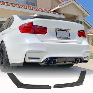 Накладки на задний бампер Flap V2 (для F82/F83, Карбон) BMW 4 серия F32/F33/F36 2012-2020 гг. фото 1