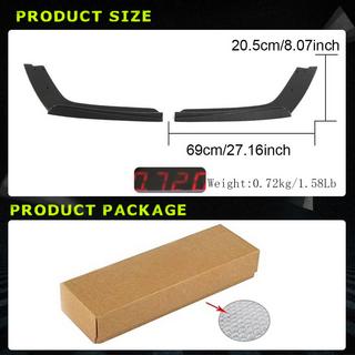 Накладки на задний бампер Flap V2 (для F82/F83, Карбон) BMW 4 серия F32/F33/F36 2012-2020 гг. фото 4