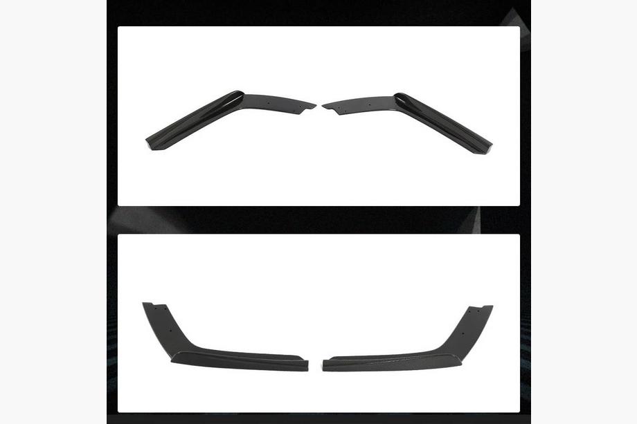 BMW 4 серия F32/F33/F36 2012-2020 гг. Накладки на задний бампер Flap V2 (для F82/F83, Карбон) Фото 2