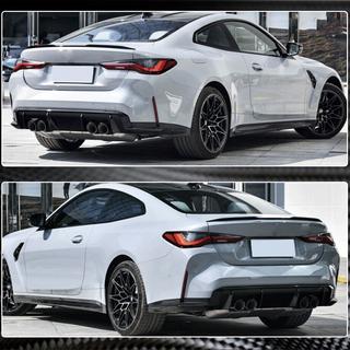 Накладки на задний бампер Flap V1 (для G82/G83) BMW 4 серия G22/23/26 2020- гг. фото 4