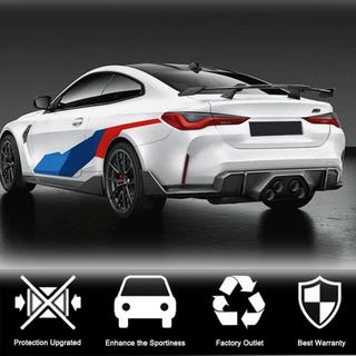 Накладки на задний бампер Flap V2 (для G82/G83) BMW 4 серия G22/23/26 2020- гг. фото 3
