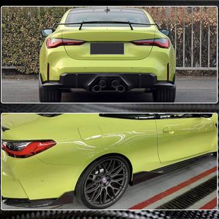 Накладки на задний бампер Flap V2 (для G82/G83) BMW 4 серия G22/23/26 2020- гг. фото 4