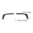BMW 5 серия G30/G31 2017–2023 гг. Карбоновые накладки Flap на задний бампер (для M-Sport/M5 F90, Карбон) фото 6