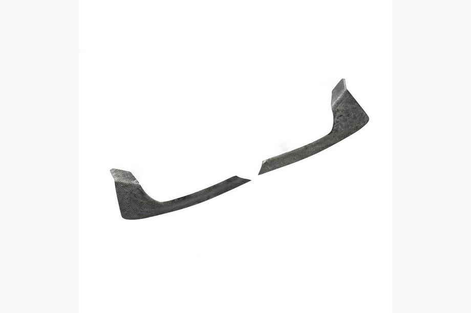 BMW 5 серия G30/G31 2017–2023 гг. Карбоновые накладки Flap на задний бампер (для M-Sport/M5 F90, Карбон) Фото 5