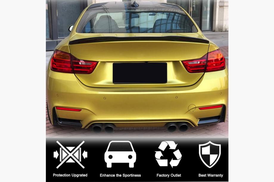 BMW 3 серия F30/F31 2012-2019 гг. Накладка на задний бампер Flap (для F80, Карбон) Фото 3