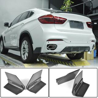 Накладки на задний бампер Flap (для M-Sport, Карбон) BMW X6 F16 2014-2019 гг. фото 1