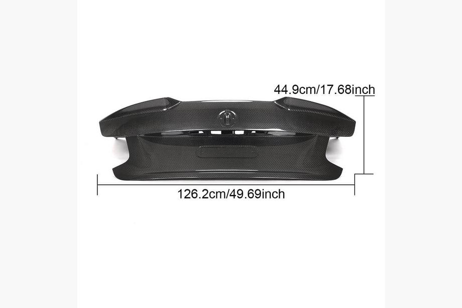 BMW 2 серия F22/F23 2014-2021 гг. Крышка багажника карбон (для F87) Фото 7
