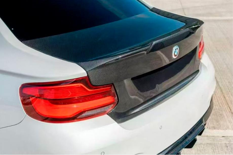 BMW 2 серия F22/F23 2014-2021 гг. Крышка багажника карбон (для F87) Фото 1