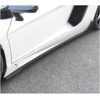 Накладки на Пороги (Карбон) Lamborghini Aventador 2011-2022 гг. фото 3