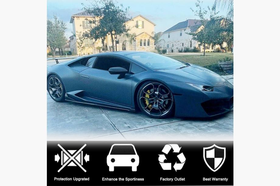 Lamborghini Huracan 2014- гг. Накладки на Пороги (Карбон) Фото 4