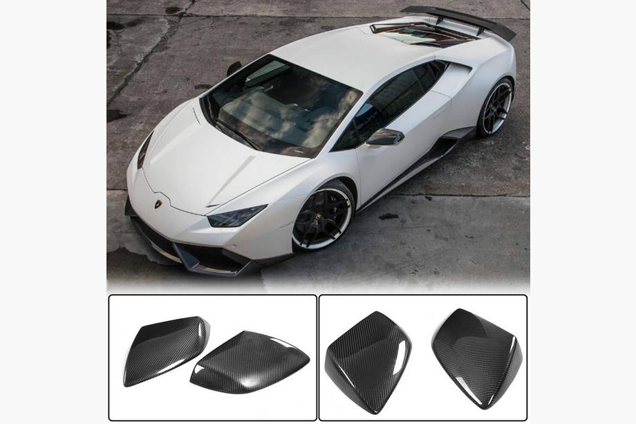 Lamborghini Huracan 2014- гг. Карбоновые Накладки на Зеркала Image
