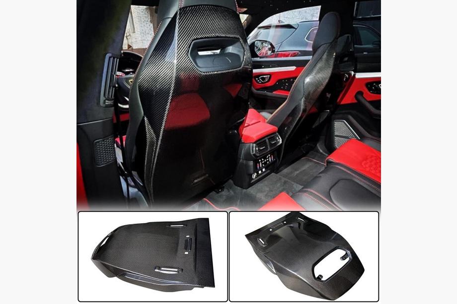 Lamborghini Urus 2018- гг. Чехлы на сиденья (Карбон) Фото 1