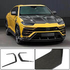 Lamborghini Urus 2018- гг. Накладки Flap на Передний Бампер (Dry Carbon) фото 1