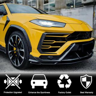 Накладки Flap на Передний Бампер (Dry Carbon) Lamborghini Urus 2018- гг. фото 3