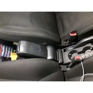 Подлокотник с подстаканником Hyundai Accent 2006-2010 гг. фото 3