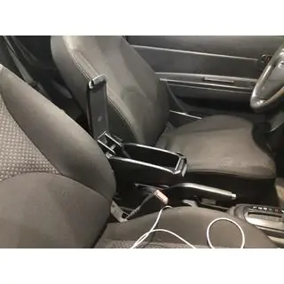 Подлокотник с подстаканником Hyundai Accent 2006-2010 гг. фото 2