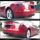 Tesla Model S 2012– гг. Задний диффузор V2 (2012-2016, Карбон) фото 4