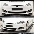 Tesla Model S 2012– гг. Передний Бампер Лип Карбон V3 (2016-2020) фото 3
