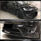 Tesla Model X 2015- гг. Передний Бампер Лип Карбон V3 (2016-2020) фото 4