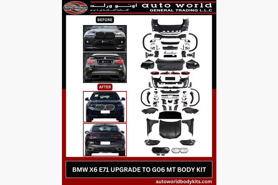 BMW X6 E71 2008–2014 гг. Комплект рестайлинга в G06 LCI (2023+) Image