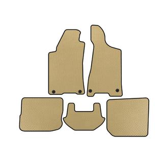 EVA-коврики (1991-1996, Sedan, Бежевый) Audi 80/90 1987-1996 гг.