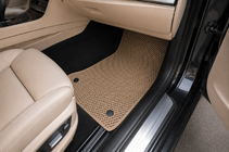 BMW 7 серия F01/F02 2008-2015 гг. Коврики EVA (для F01, Бежевые) фото 2