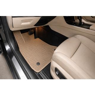 Коврики EVA (для F01, Бежевые) BMW 7 серия F01/F02 2008-2015 гг. фото 1