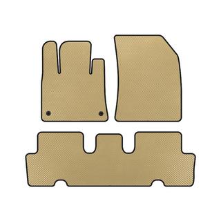 Коврики EVA V1 (2 ряда, Бежевые) Citroen C-4 Picasso 2013–2022 гг.