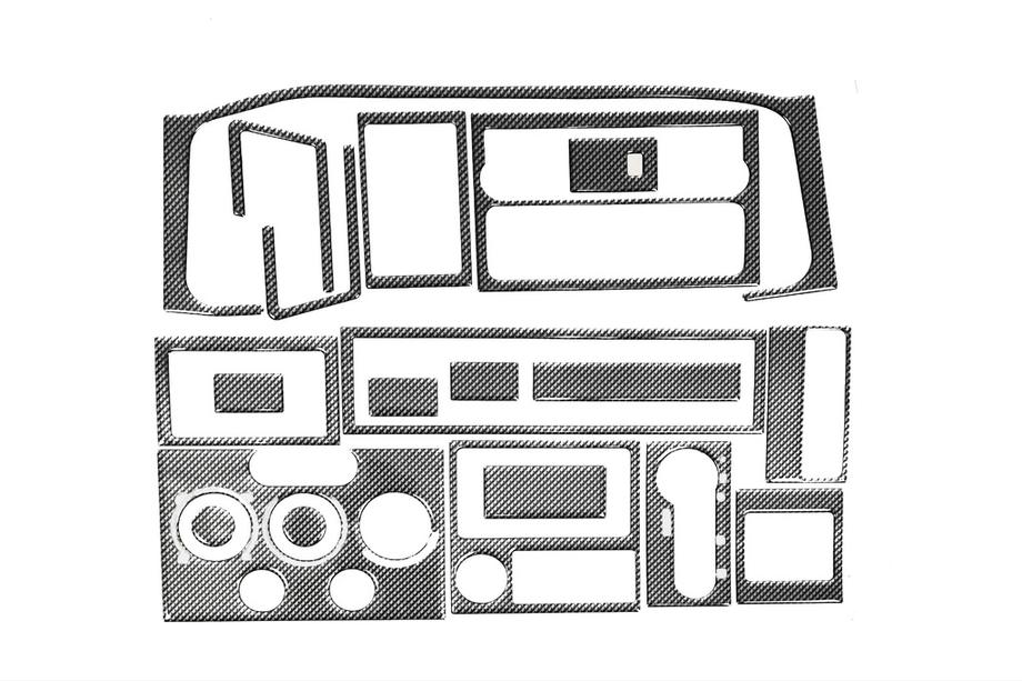 Volkswagen T4 Transporter 1990-2003 гг. Накладки на торпедо (1996-1999) Алюминий Фото 5