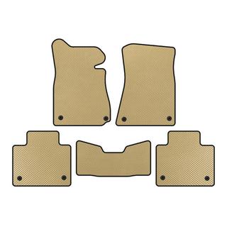 Коврики EVA (2011-2015, SD, Без полного привода, Бежевые) Lexus GS 2011-2020 гг.