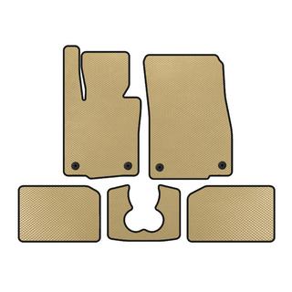 Коврики EVA (для S F55, 5-дверный, Бежевые) Mini Cooper F55/56/57 2014-2023 гг.
