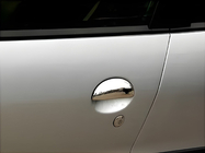 Toyota Aygo 2007-2014 гг. Хромированные Накладки на Ручки Дверей (4 шт, Нержавейка) фото 2
