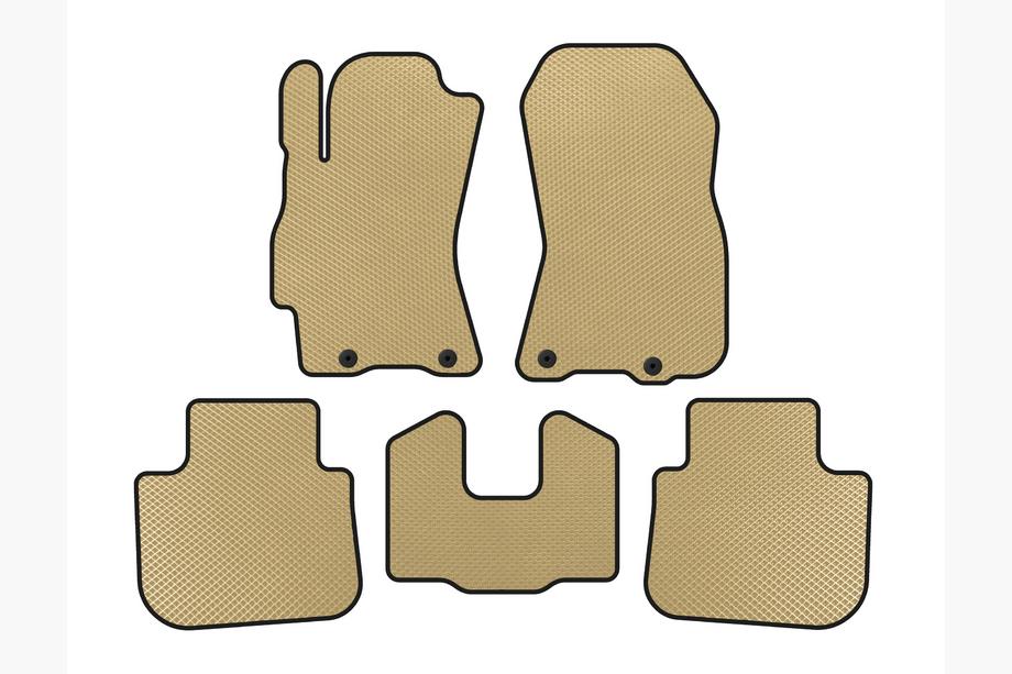 Subaru Outback 2009-2014 гг. Коврики EVA (Бежевые) Image