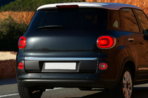 Fiat 500/500L 2013-2022 гг. Накладка на багажник нержавейка Carmos - Турецкая Нержавеющая Сталь фото 1